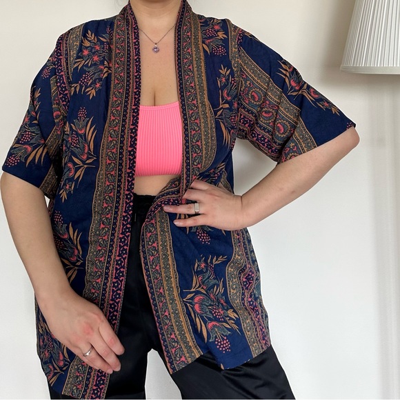 3/50$ Kimono Bali s/m/l / Ethnic cape - Picture 1 of 10